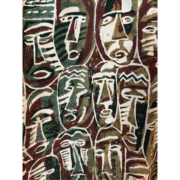 Kahala Mens Button Down Hawaiian Shirt Size Large Pocket Short Sleeve (8337) - Picture 6 of 6